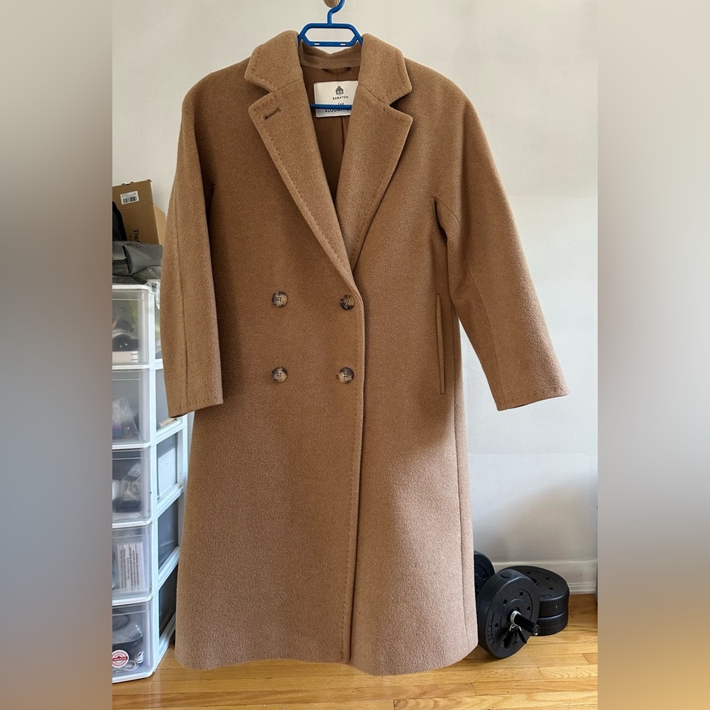 SOLD Aritzia Babaton 2XS Slouch Coat short ver